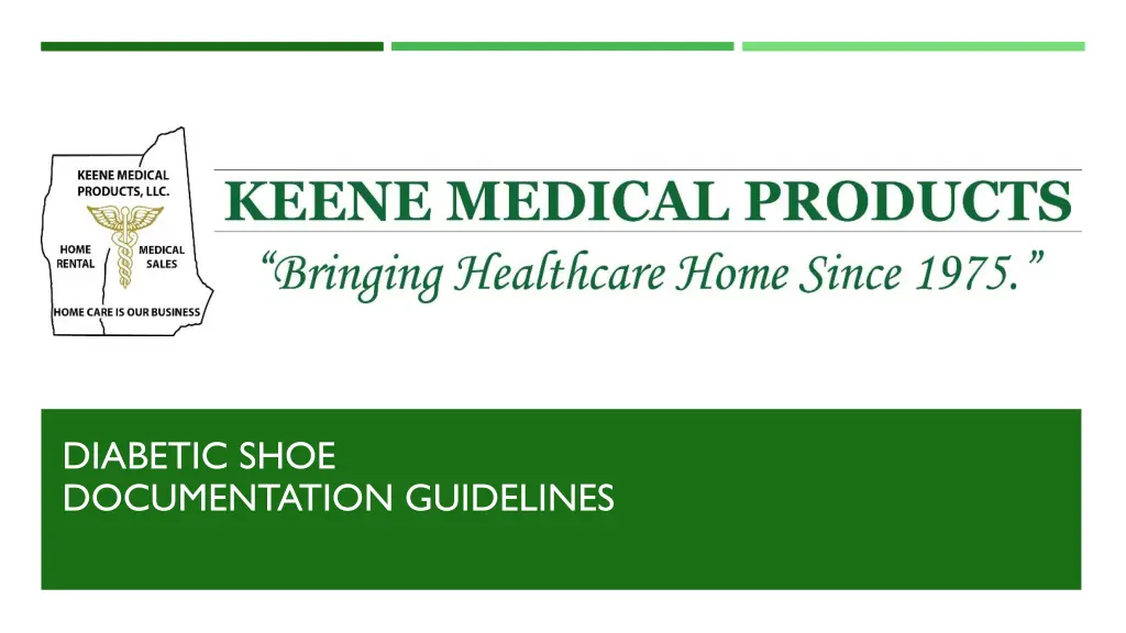 diabetic shoe documentation guidelines n.w