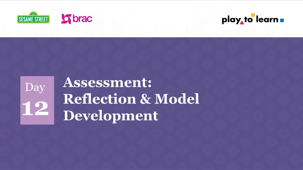 assessment reflection model development n.w