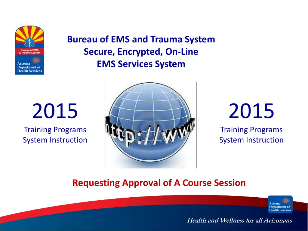 bureau of ems and trauma system secure encrypted n.w