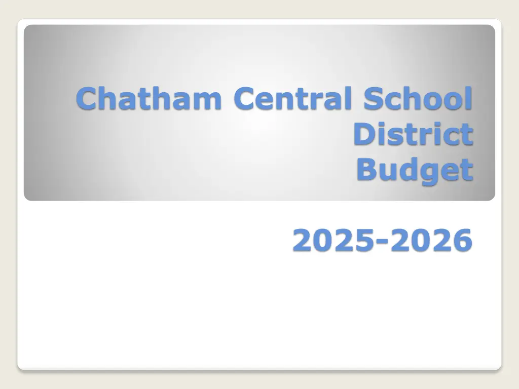 chatham central school n.w