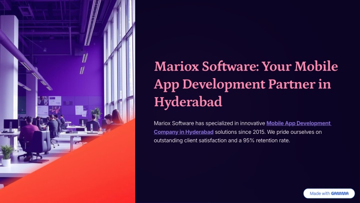 mariox software your mobile app development n.w
