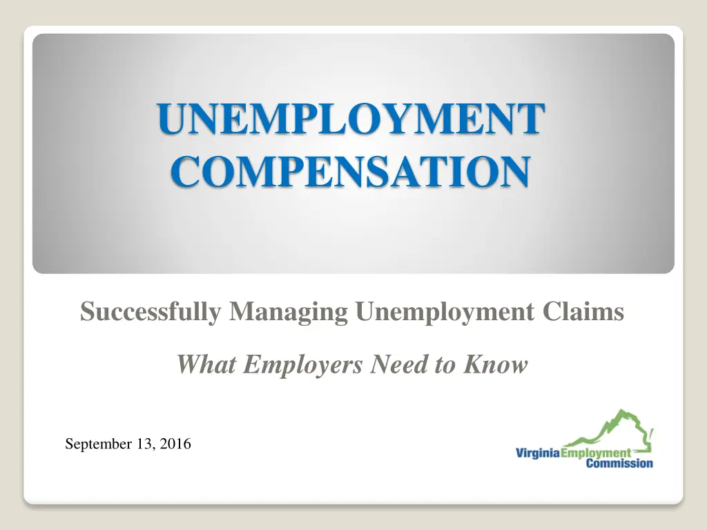 unemployment compensation n.w