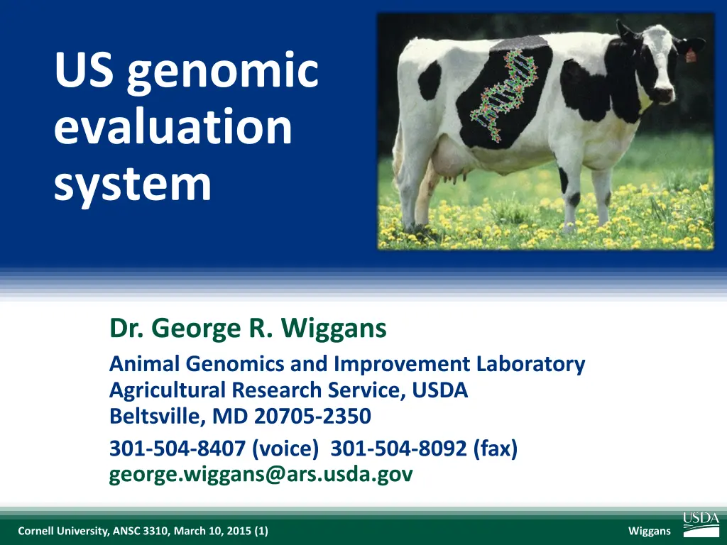 us genomic evaluation system n.w