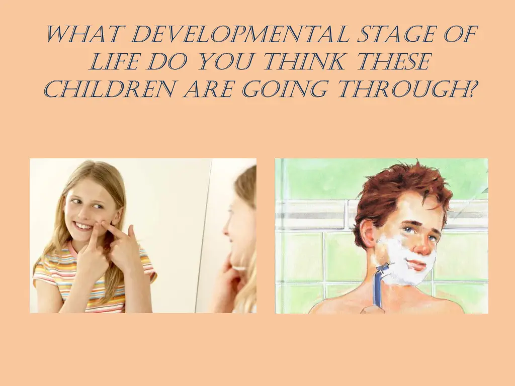 what developmental stage of life do you think n.w