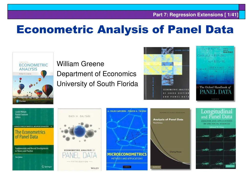 part 7 regression extensions 1 41 n.w