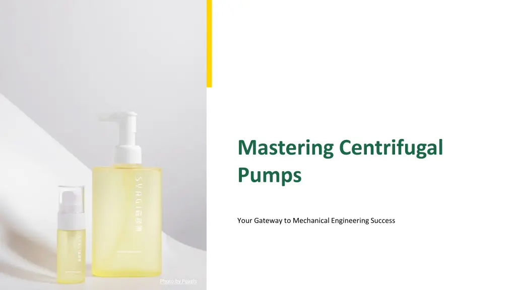 mastering centrifugal pumps n.w
