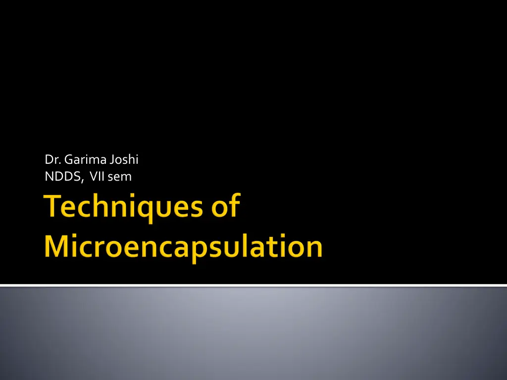 dr garimajoshi ndds vii sem n.w