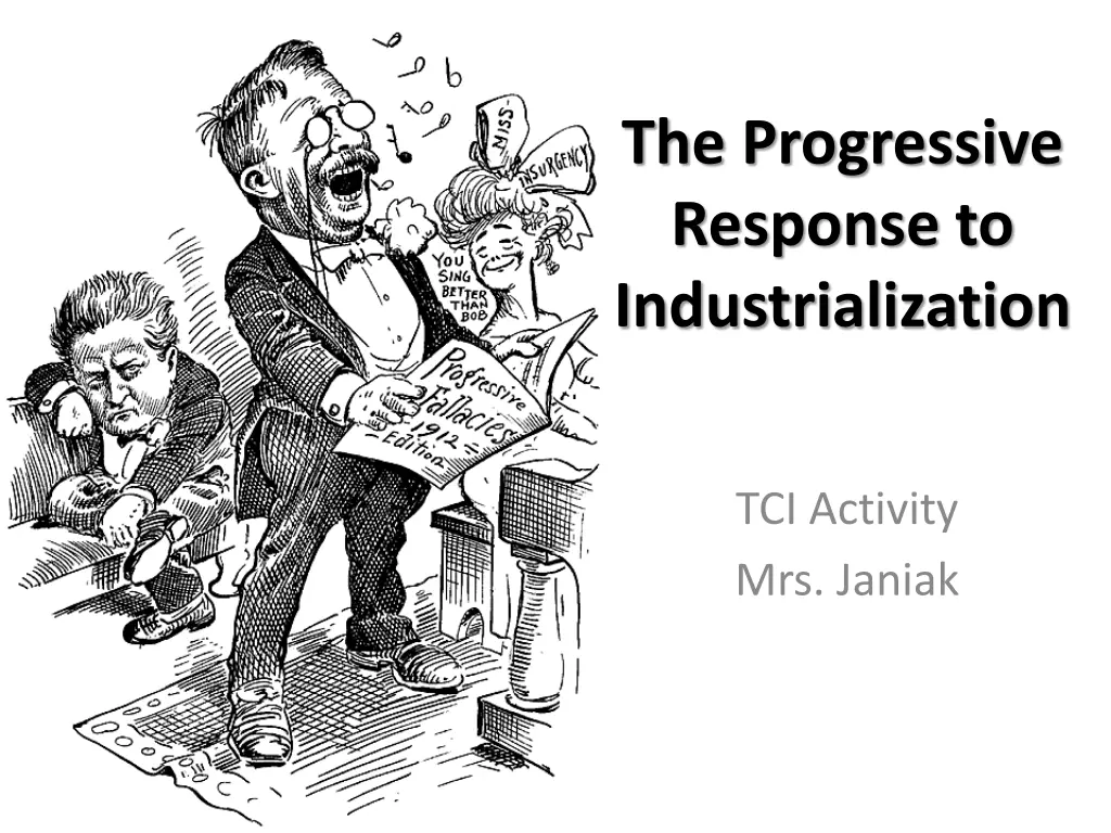the progressive response to industrialization n.w