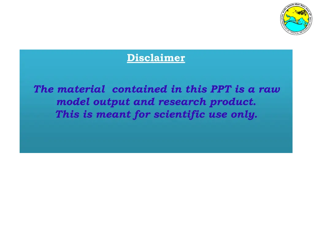 disclaimer n.w