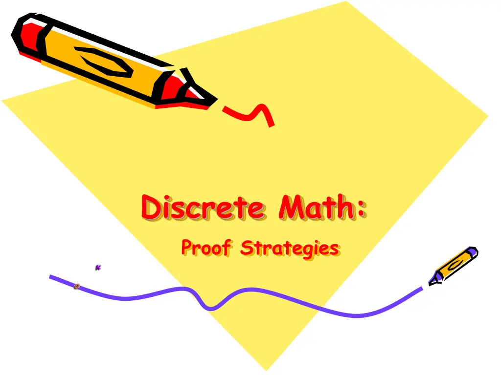 discrete math proof strategies n.w