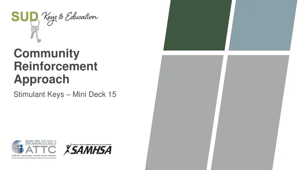 community reinforcement approach stimulant keys n.w