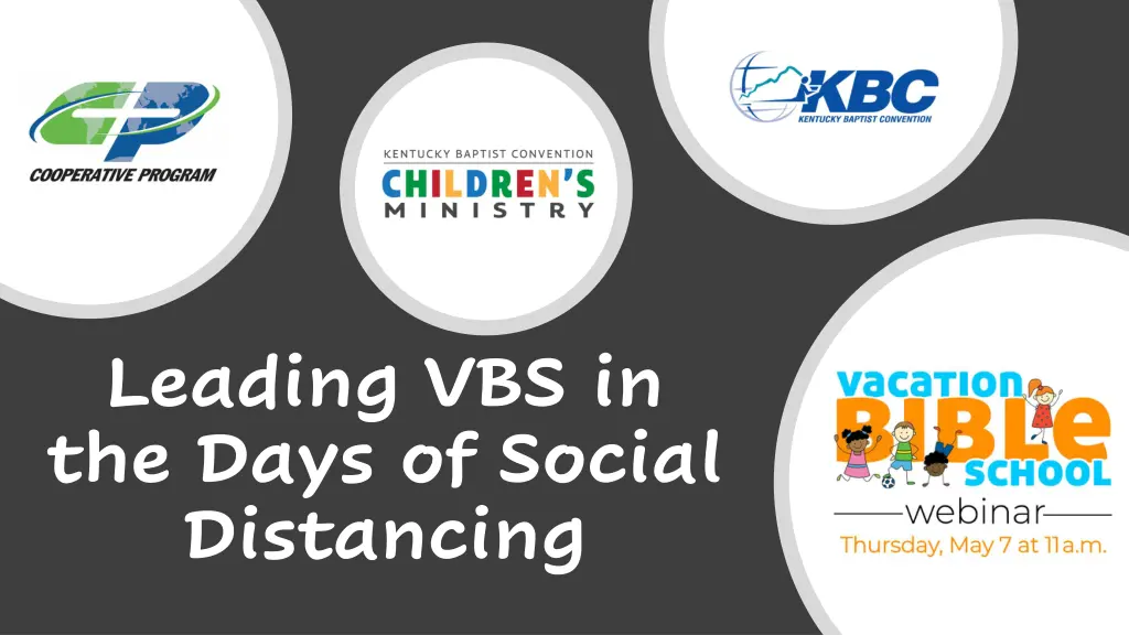 leading vbs in the days of social distancing n.w
