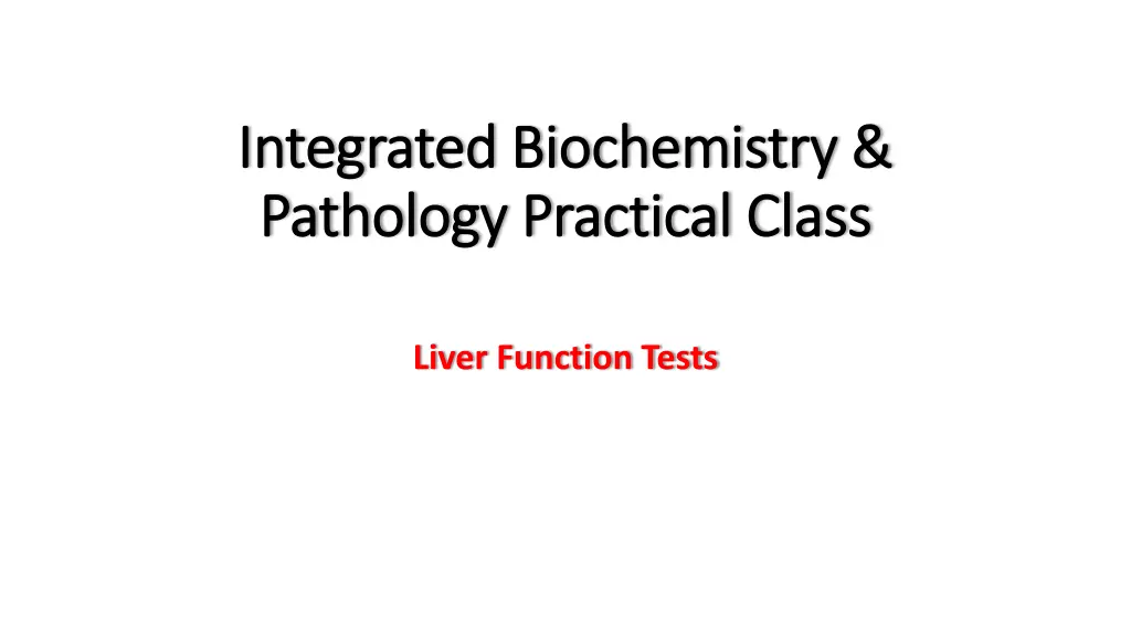 integrated biochemistry integrated biochemistry n.w