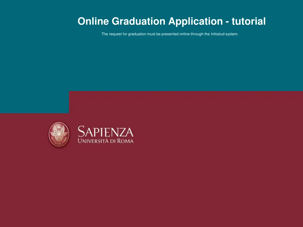 online graduation application tutorial n.w