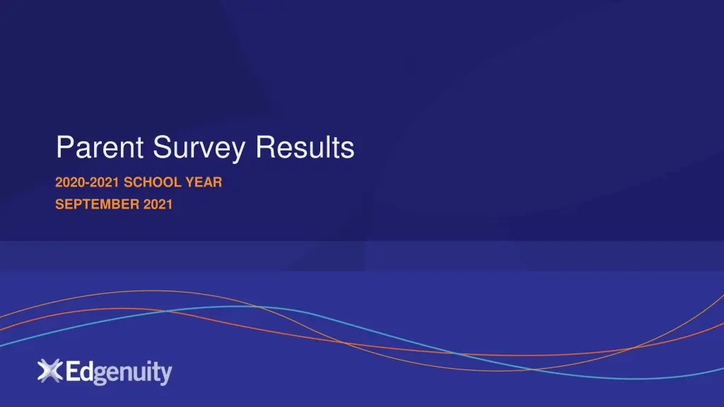 parent survey results n.w