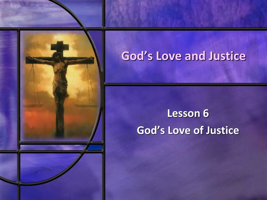 god s love and justice n.w