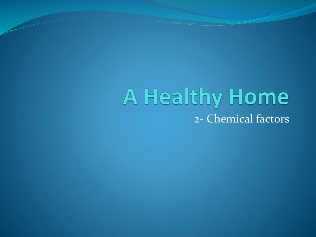 2 chemical factors n.w