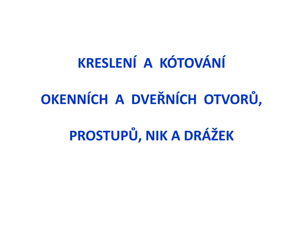kreslen a k tov n n.w