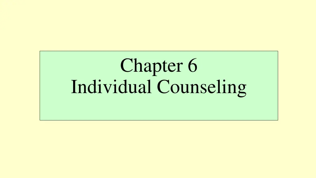 chapter 6 n.w