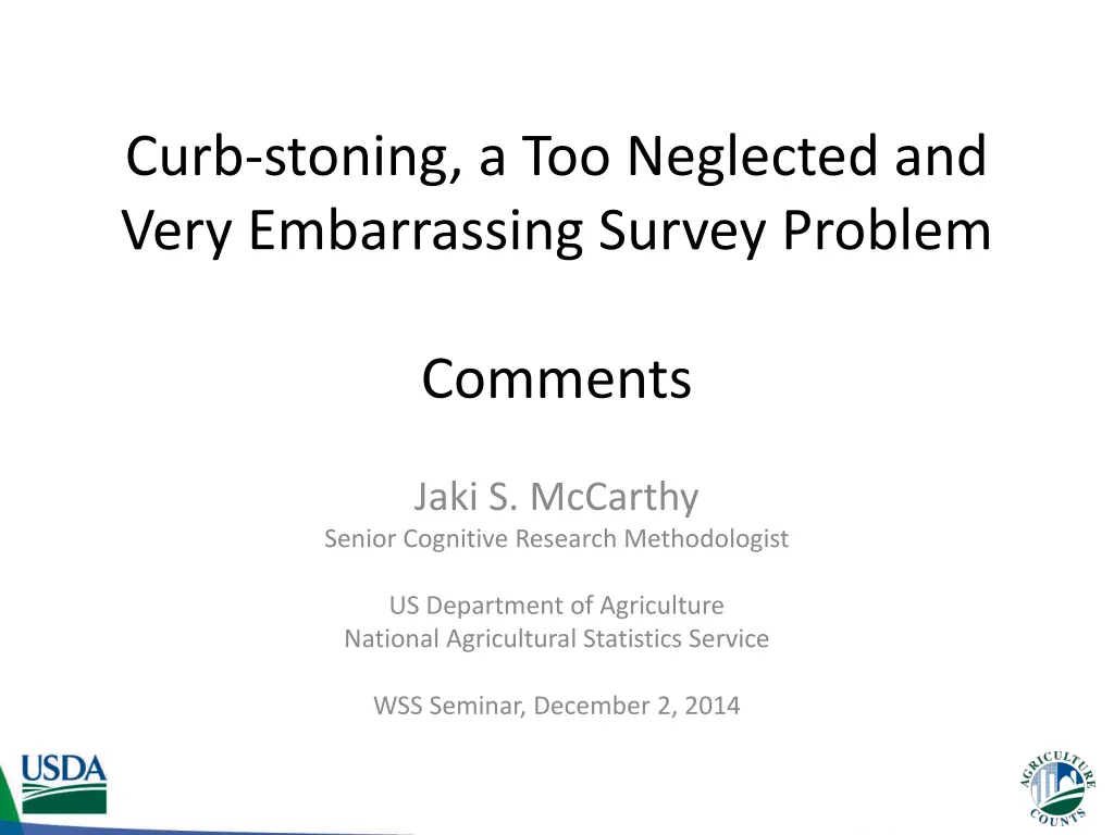 curb stoning a too neglected and very n.w