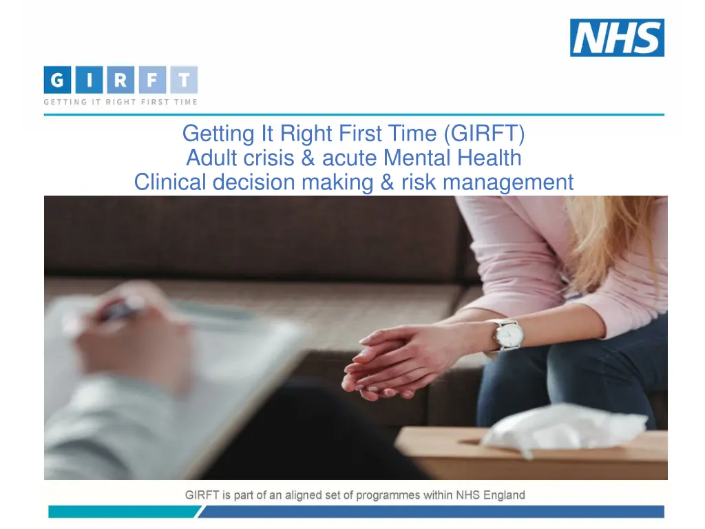 getting it right first time girft adult crisis n.w