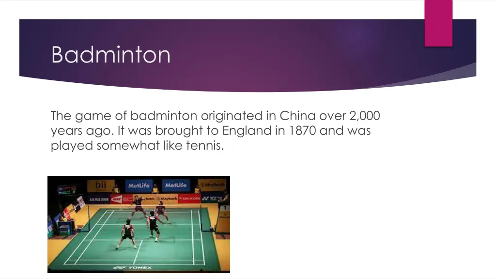 badminton n.w