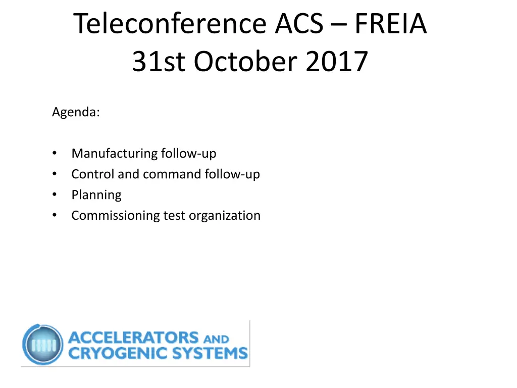 teleconference acs freia 31st october 2017 n.w