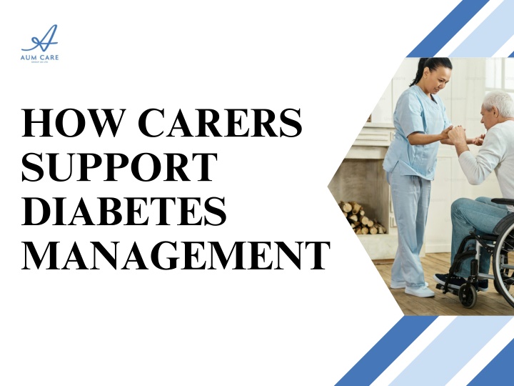 how carers support diabetes management n.w