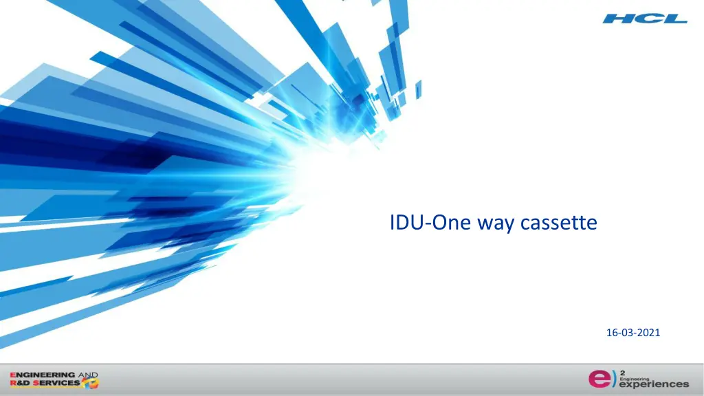 idu one way cassette n.w