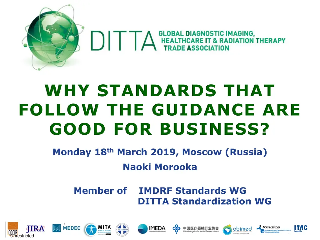 why standards that follow the guidance are good n.w
