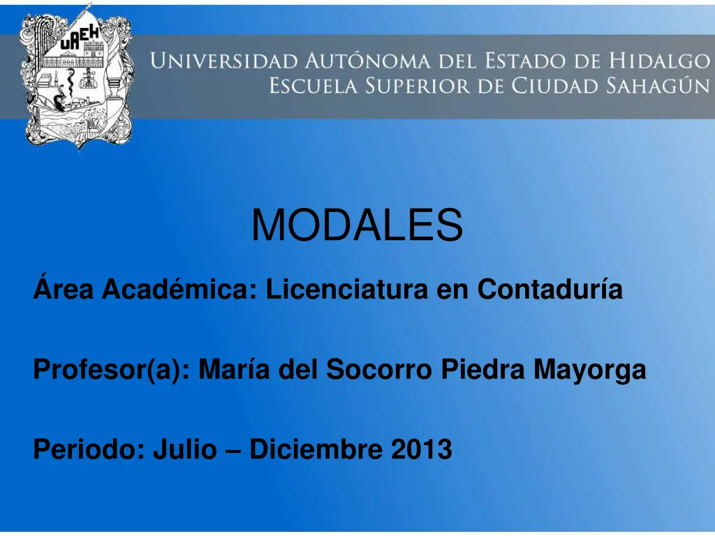 modales n.w