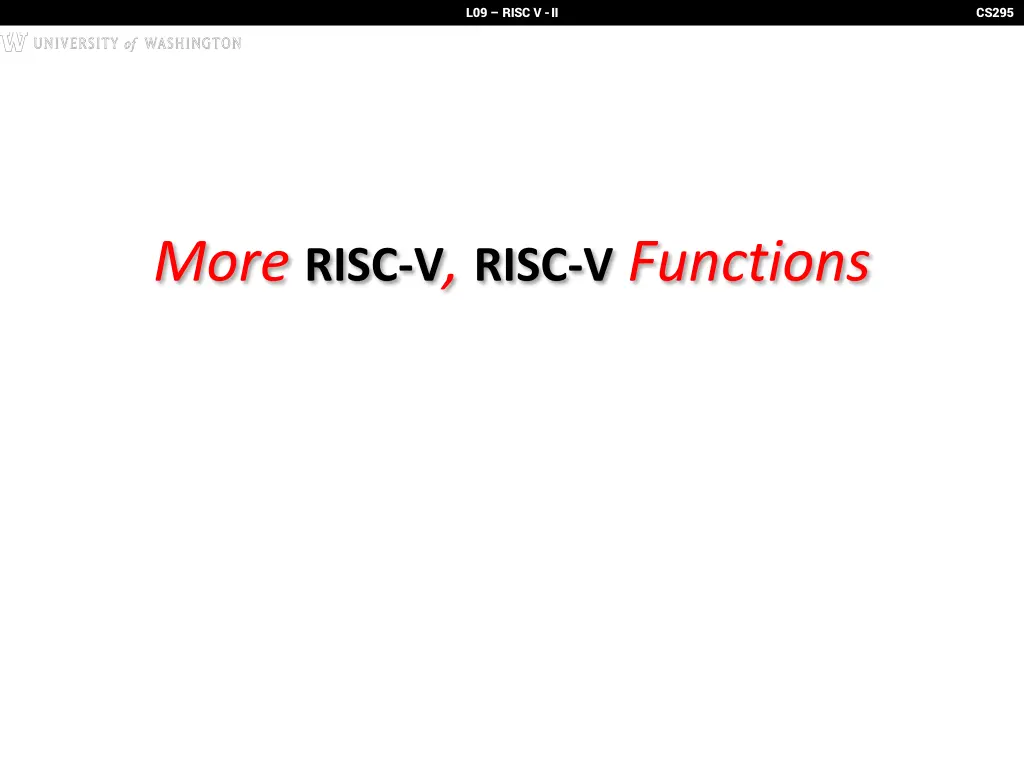 l09 risc v ii n.w