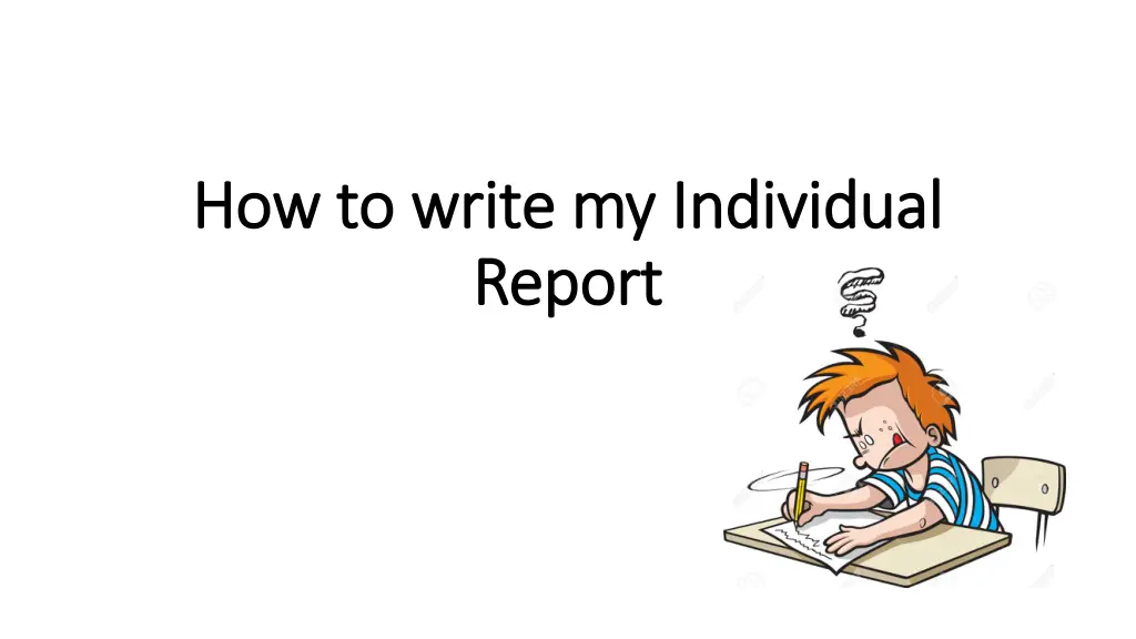how to write my individual how to write n.w