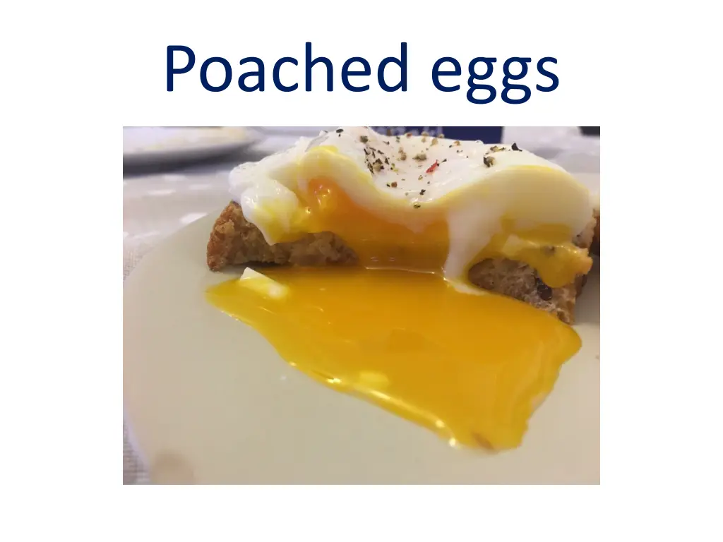 poached eggs n.w
