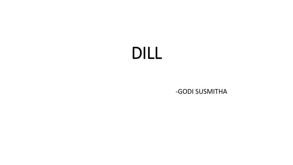 dill dill n.w