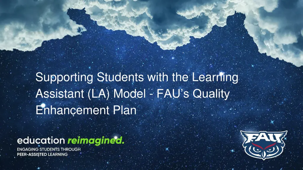 supporting students with the learning assistant n.w