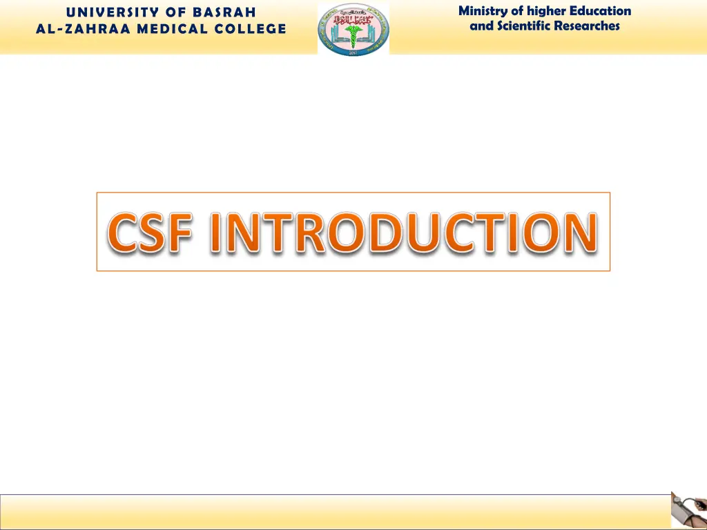 ministry of higher education and scientific n.w