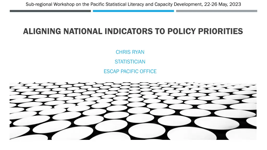 sub regional workshop on the pacific statistical n.w