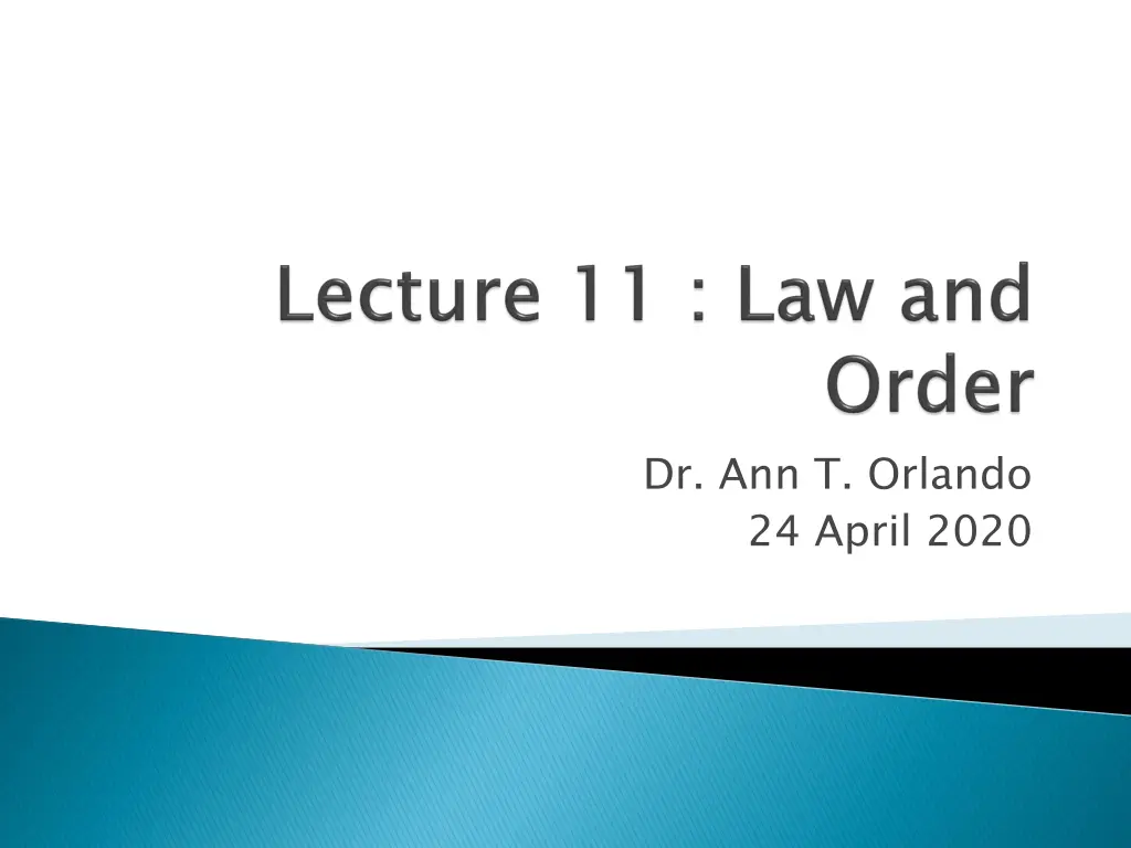 dr ann t orlando 24 april 2020 n.w