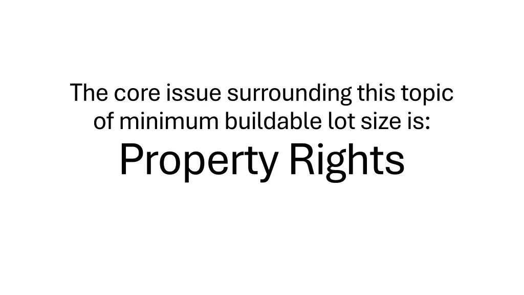 the core issue surrounding this topic of minimum n.w