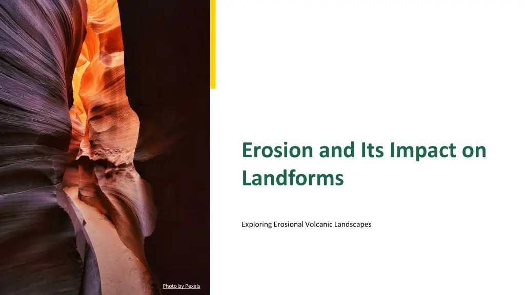 erosion and its impact on landforms n.w