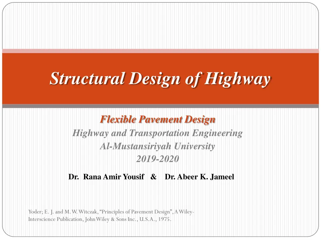 structural design of highway n.w