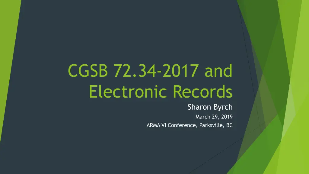 cgsb 72 34 2017 and electronic records n.w