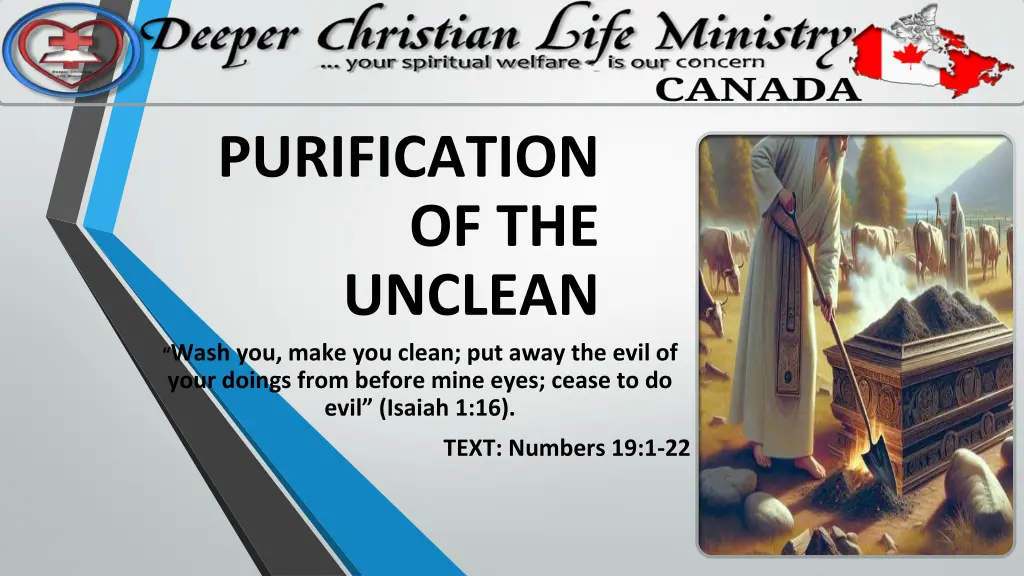 purification of the unclean n.w