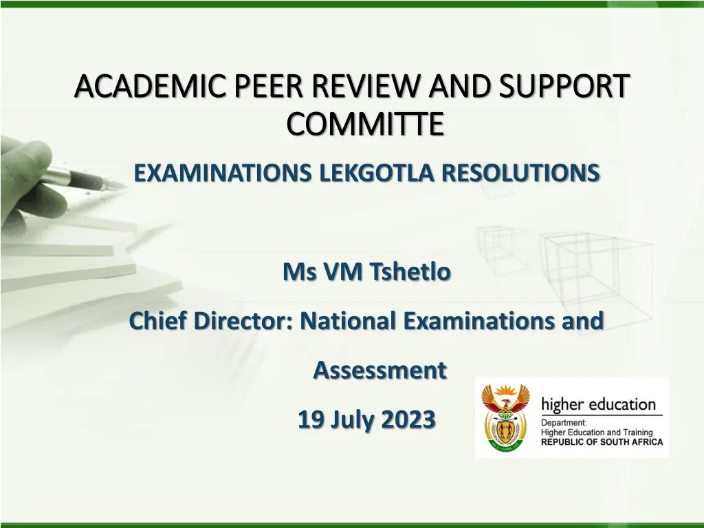 academic peer review and support academic peer n.w