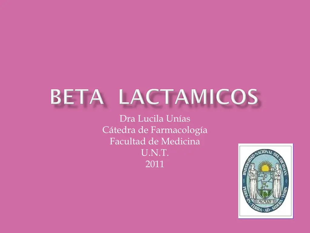 dra lucila un as c tedra de farmacolog a facultad n.w