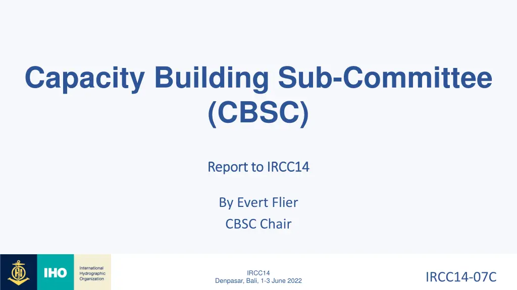 capacity building sub committee cbsc n.w