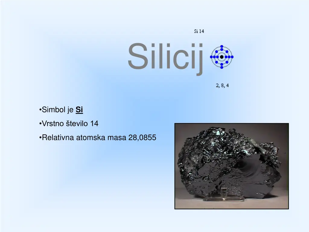 silicij n.w