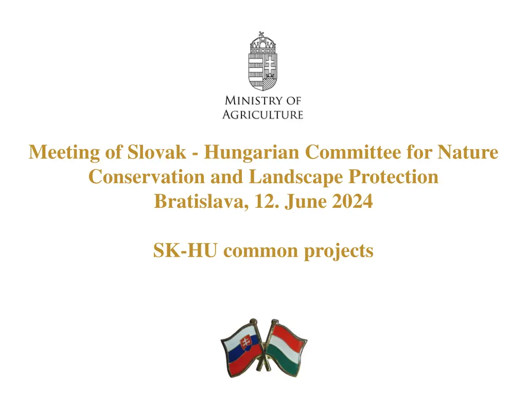 meeting of slovak hungarian committee for nature n.w