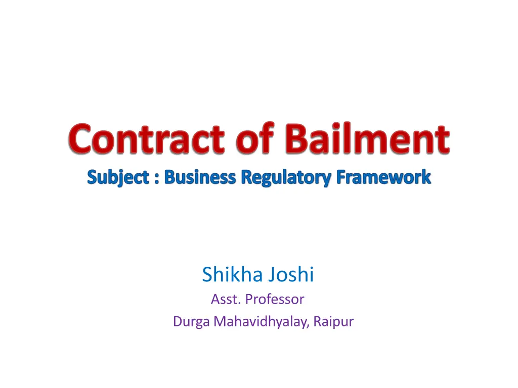 shikha joshi asst professor durga mahavidhyalay n.w